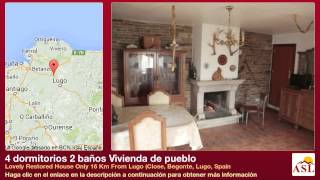 preview picture of video '4 dormitorios 2 baños Vivienda de pueblo en Begonte, Lugo'