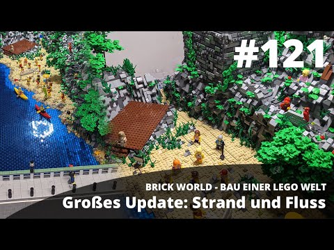 BRICK WORLD LEGO UPDATE (121) - Big Update: Beach and River