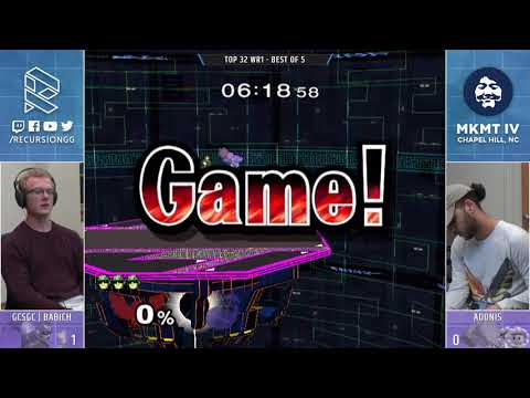 MKMT4 Top 32 Winners - Babich (Captain Falcon) vs Adonis (Ice Climbers)