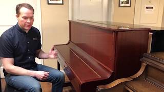 Video thumbnail for 2012 Kawai K3 48" Mahogany #2650836 by Brigham Larson Pianos