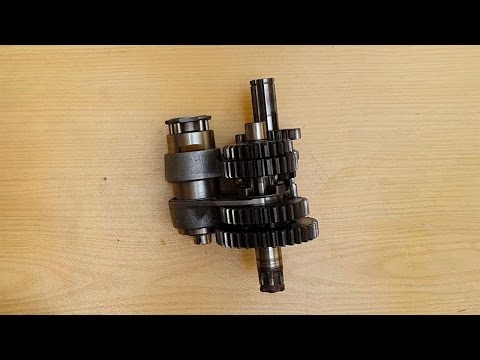 How to assemble CD-70 Gearbox system | Assembling motorcycle Gearbox system. Video