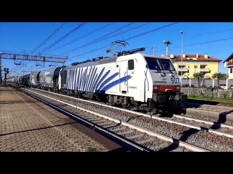 Raccolta di Treni Deviati, Merci, Passeggeri e Manovre a Vittuone - Arluno parte 3
