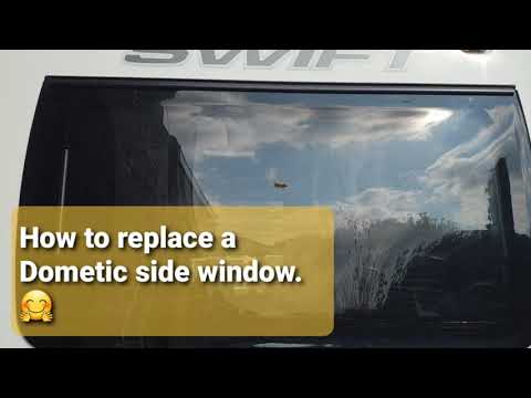 How to replace a Dometic side window unit. ✅