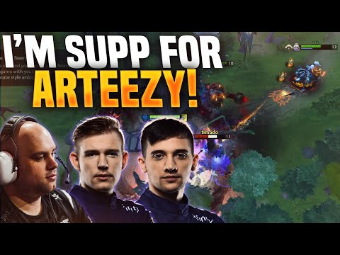 Mason: Crit with Bad Vibes?!? I'll Support Arteezy in This Game! (ft. Arteezy, Crit, Gunnar)
