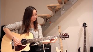 Led Zeppelin - Over the hills and far away Intro (Cover by Chloé)