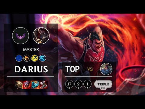 Darius Top vs Yasuo - EUW Master Patch 12.5