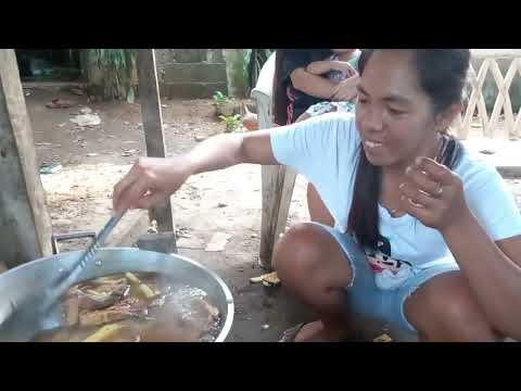 Nagluto ng tinolang piniritong isda at adobo (huling araw)#65