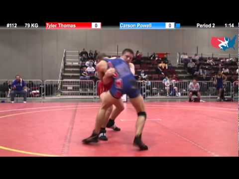 FILAJRGR: 79 KG: Tyler Thomas (TNT) vs. Carson Powell (Team Excel)