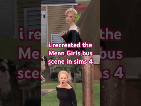 mean girls in ts4🤭 #thesims4 #sims4 #meangirls #reginageorge #animation #recreation #sims4mods