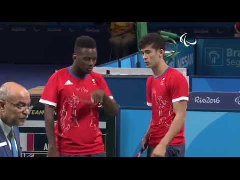 Table Tennis | Italy v Great Britain | Men's Team - Class 9-10 Round 1 | Rio 2016 Paralympic Games