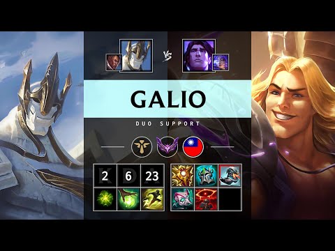 Galio Support vs Taric - TW Master Patch 25.14