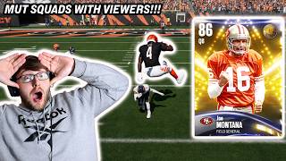 MID BLITZING GLITCH DEFENSE & STREAM SNIPERS!!! MUT SQUADS WITH VIEWERS!!! Madden NFL 27!!!