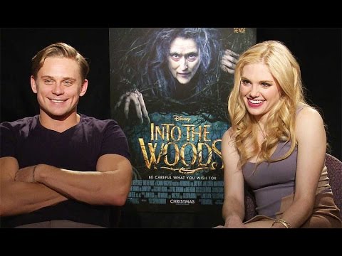 INTO THE WOOD Stars Talk Wall-E and Pocahontas, and All Things Disney