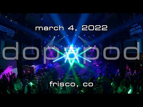 Dopapod: 2022-03-04 - 10 Mile Music Hall; Frisco, CO (Complete Show) [4K]