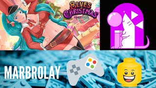 Elves Christmas Hentai Puzzle - Gamuzumi Nintendo Switch OLED Handheld Mode Gameplay
