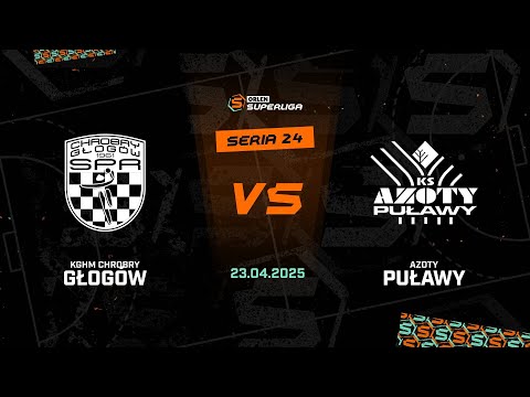 24. seria: KGHM Chrobry Głogów - Azoty Puławy [SKRÓT]