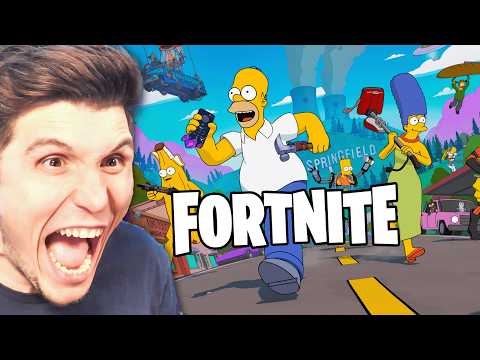 Paluten spielt zum ersten Mal die neue FORTNITE x SIMPSONS Season
