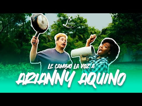 MIREN CÓMO LE EXPRIMO LA VOZ A Arianny Aquino😱🚀 - Lorens Salcedo
