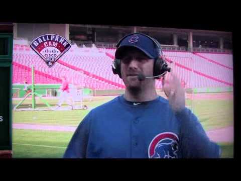 Ryan Dempster as Harry Caray - Calling his First Home Run