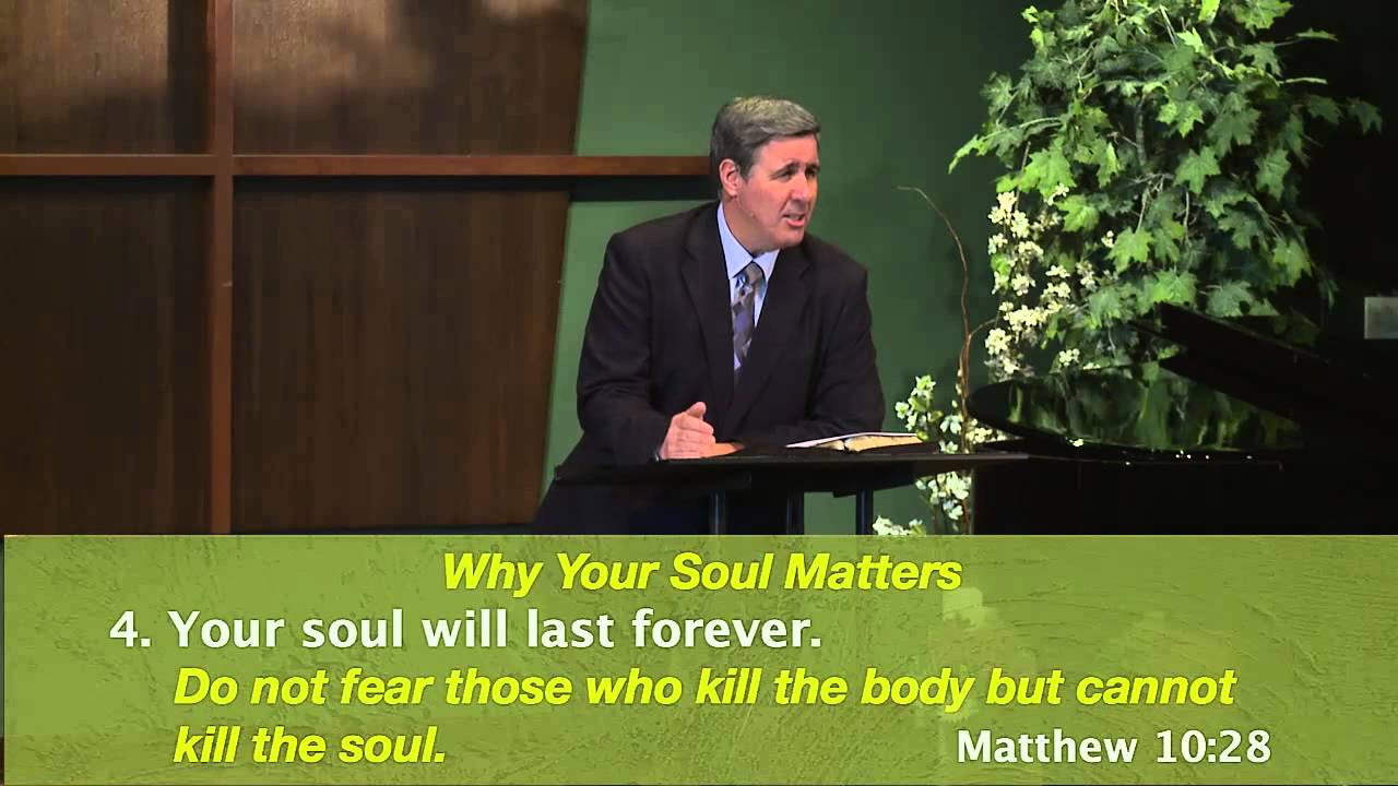 Sermon: "Valuing Your Soul" on Mark 8:35-36