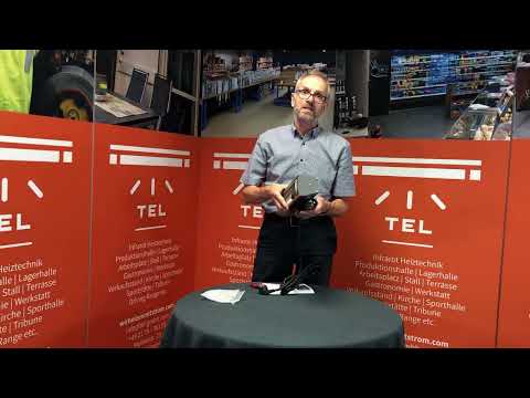 Produktvorstellung Tansun Miami Infrarotheizstrahler durch TEL GmbH