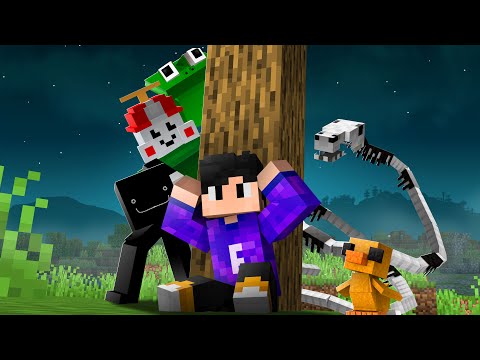 eu sobrevivi a TODOS OS PETS DE TERROR no Minecraft!