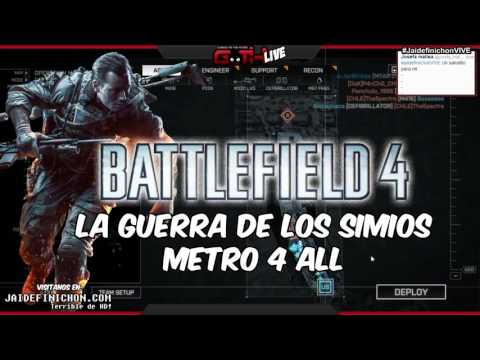 CONFITANDO MANI EN EL METRO! Battlefield 4! en Español - GOTH