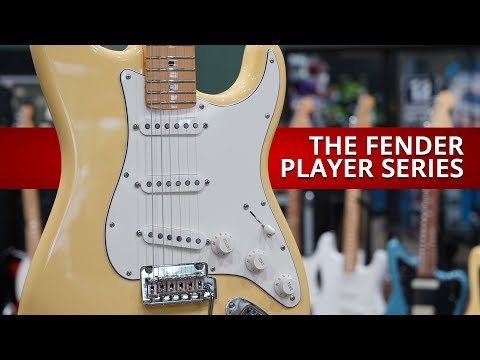 2018 Fender Player Series Guitars - Stratocaster, Telecaster, Jazzmaster, and Basses