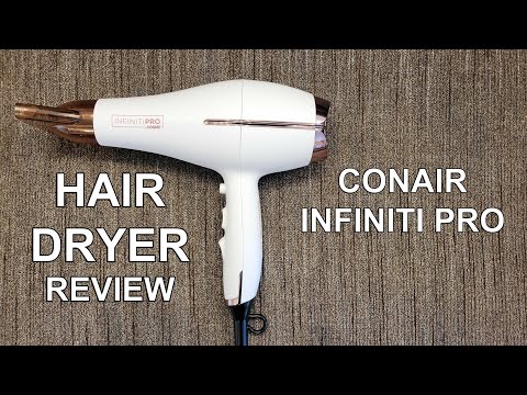 CONAIR INFINITIPRO HAIR DRYER REVIEW - 1875W -...