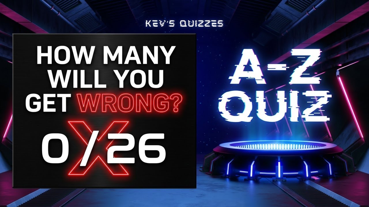 Alphabet Quiz Challenge | How Many Will You Get Wrong?