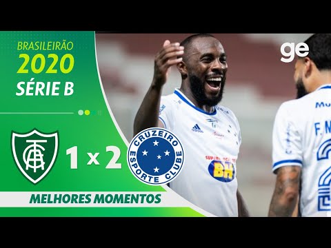 AMÉRICA-MG 1 X 2 CRUZEIRO | MELHORES MOMENTOS | 25ª RODADA BRASILEIRÃO SÉRIE B 2020 | ge.globo