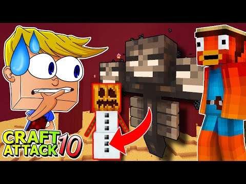 2000 Schneemänner im End GEOPFERT! Der Plan ist ... - Minecraft Craft Attack 10 #52
