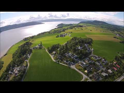 DJI Phantom 2 Vision plus "Norway, Byneset (Spongdal)" 3:45 1000 meter/3280 feet away