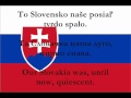 Nad Tatrou sa blýska - National Anthem of Slovakia ...