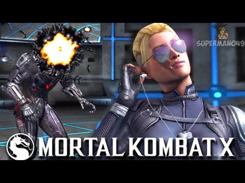 THE WORST RAGE QUITTER ON MKX... - Mortal Kombat X: "Cassie Cage" Gameplay