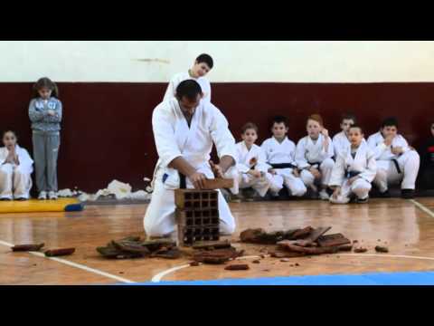 SKK Crna reka Bucin   Demir Hisar breaking bricks part 2