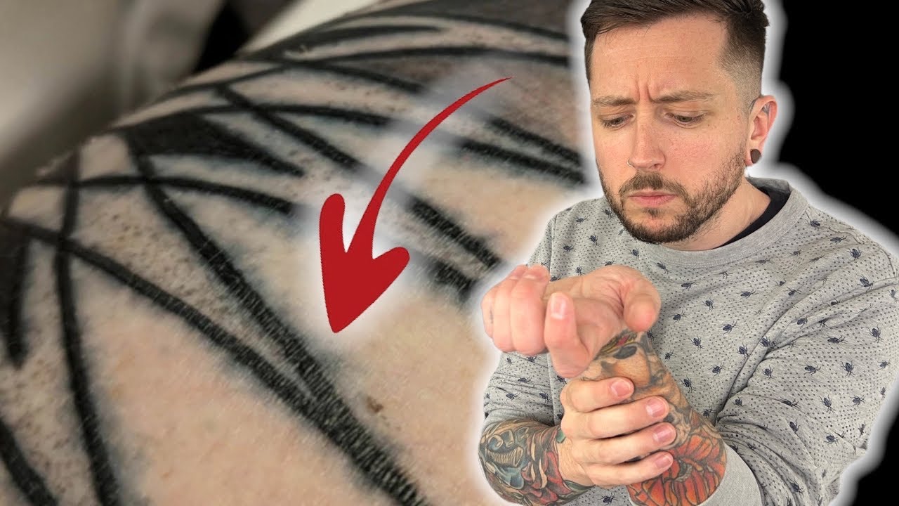 Watch video Pourquoi mon tatouage fuse Bave S’étale C’est normal (BLOWOUT TATTOO) Pourquoi mon tatouage fuse Bave S’étale C’est normal (BLOWOUT TATTOO)