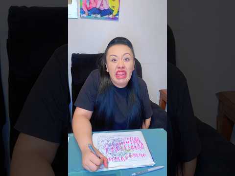 LA NIÑA QUE TE ARREMEDABA EN LA ESCUELA! LES HA PASADO? 😂 #shorts #sketch #shortsviral