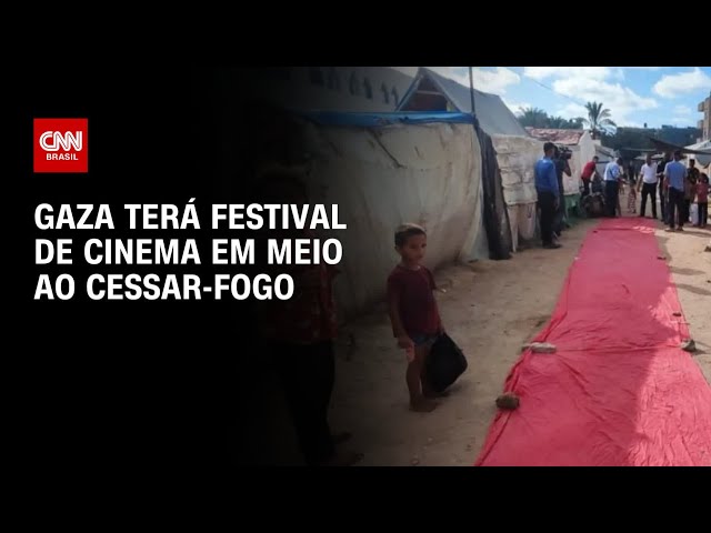 Gaza terá festival de cinema em meio ao cessar-fogo: "Desafiamos a morte" | AGORA CNN