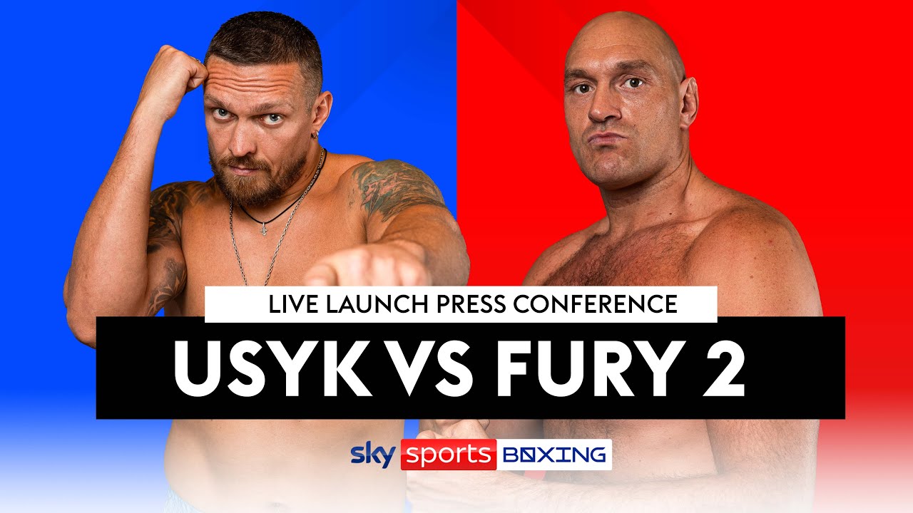 USYK VS FURY 2 🔥 | Launch Press Conference