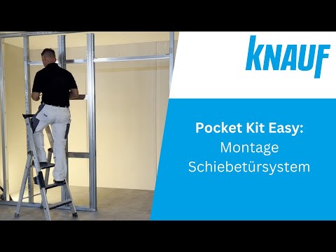 KNAUF Pocket Kit Easy: Montage Schiebetürsystem