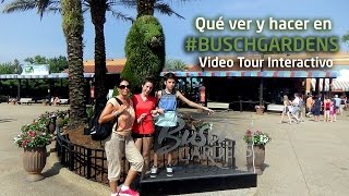 preview picture of video 'Qué ver en Busch Gardens - Atracciones del parque temático'