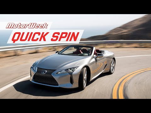 External Review Video u_DtbkBn6E0 for Lexus LC 500 (Z100) Convertible (2020)