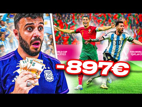 💵 I SPEND €€€ for EVERY *GOAL* from MESSI and CR7!!! ⚽