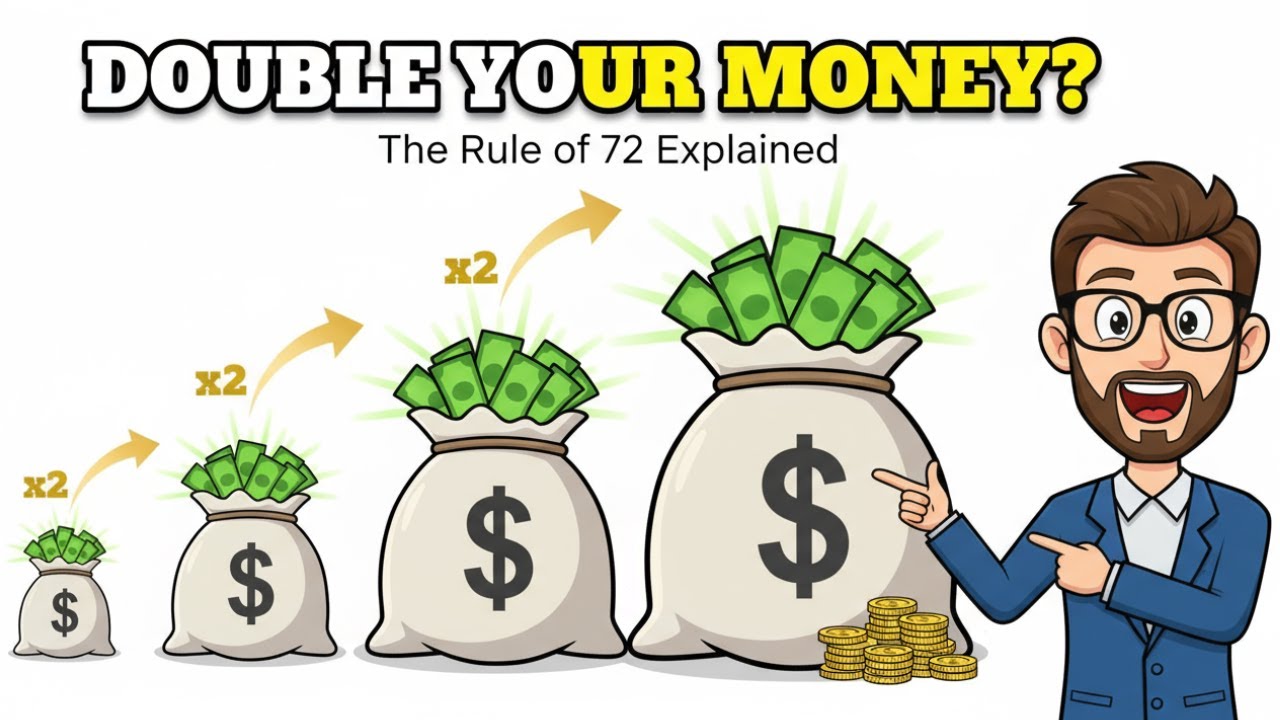 How to Turn Your Salary Into Real Wealth (The rule of 72)