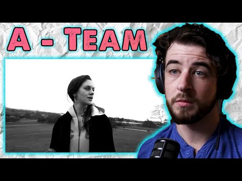 Ed Sheeran - Reaction - A Team | First Time Listening To