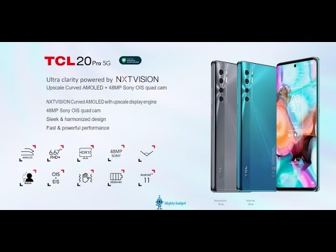 TCL 20 Pro 5G 256 GB Curved Display Unboxing | Display & Features | Budget Buy