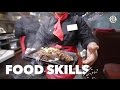 this japanese steakhouse serves up sizzling meat while you stand food skills