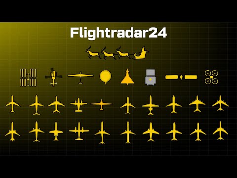 I Found Out Today What These 28 Planes on Flightradar24 Are!