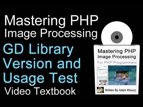 PHP Tutorial Check GD Library Version and Test Usage